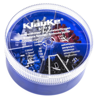 Klauke Bootlace Ferrule Crimp terminal Kit