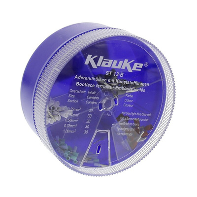 Klauke Bootlace Ferrule Crimp terminal Kit