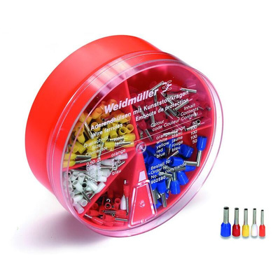 Weidmuller German Colour Coded Bootlace Ferrule Crimp terminal Kit