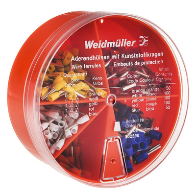Weidmuller German Colour Coded Bootlace Ferrule Crimp terminal Kit