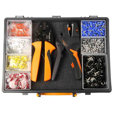 Weidmuller 3100 Pieces Bootlace Ferrule Crimp terminal Kit
