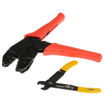 HellermannTyton 630 Pieces Insulated Terminal Crimp terminal Kit