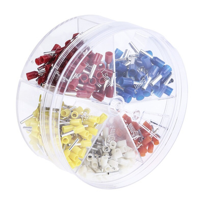 RS PRO German Colour Coded Bootlace Ferrule Crimp terminal Kit