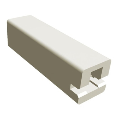 TE Connectivity, FASTON .110 1 Way Nylon Crimp Terminal Housing, Natural