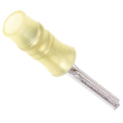 TE Connectivity, PIDG Insulated, Tin Crimp Pin Connector, 0.12mm² to 0.4mm², 26AWG to 22AWG, 1.14mm Pin Diameter, 6.9mm