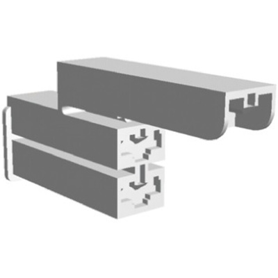 TE Connectivity, Positive Lock .187 Mk II 3 Way Nylon Crimp Terminal Housing, 6.35mm Tab Size, Natural