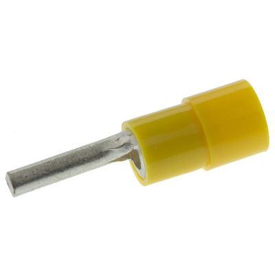 Phoenix Contact, C-PCI 6/2.7 Insulated, Tin Crimp Pin Connector, 4mm² to 6mm², 2.7mm Pin Diameter, 13.5mm Pin Length,