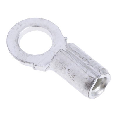 RS PRO Uninsulated Crimp Ring Terminal, M3 Stud Size, 0.5mm² to 1.5mm² Wire Size