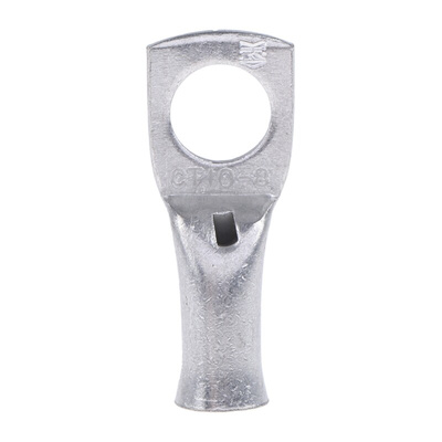 RS PRO Uninsulated Ring Terminal, M8 Stud Size to 10mm² Wire Size