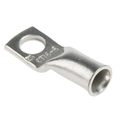 RS PRO Uninsulated Ring Terminal, M6 Stud Size to 16mm² Wire Size