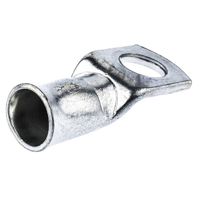 RS PRO Uninsulated Tubular Ring Terminal, M12 Stud Size to 70mm² Wire Size