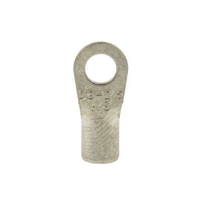RS PRO Uninsulated Ring Terminal, 3.2mm Stud Size, 1.5mm² to 2.5mm² Wire Size