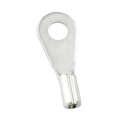RS PRO Uninsulated Ring Terminal, 3.2mm Stud Size, 1.5mm² to 2.5mm² Wire Size