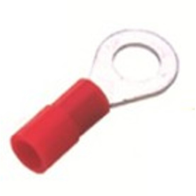 RS PRO Insulated Ring Terminal, 5.3mm Stud Size, 0.5mm² to 1.5mm² Wire Size, Red