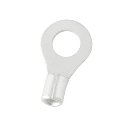 RS PRO Uninsulated Ring Terminal, 6.4mm Stud Size, 2.5mm² to 4mm² Wire Size