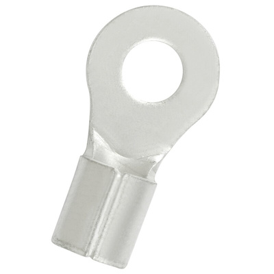 RS PRO Uninsulated Ring Terminal, 5.3mm Stud Size to 8mm² Wire Size