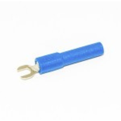 Mueller Electric Insulated Crimp Spade Connector Polyamide, Red