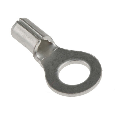 RS PRO Uninsulated Ring Terminal, M4 Stud Size, 0.5mm² to 1.5mm² Wire Size