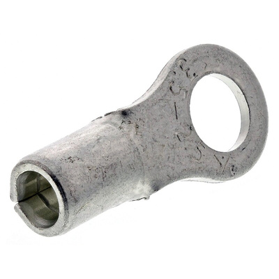 RS PRO Uninsulated Ring Terminal, M3.5 Stud Size, 1.5mm² to 2.5mm² Wire Size