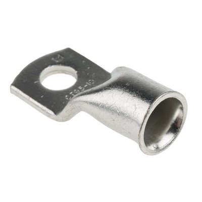 RS PRO Uninsulated Ring Terminal, M10 Stud Size to 95mm² Wire Size