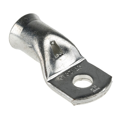 RS PRO Uninsulated Ring Terminal, M10 Stud Size to 120mm² Wire Size