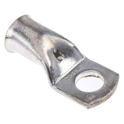 RS PRO Uninsulated Ring Terminal, M12 Stud Size to 95mm² Wire Size