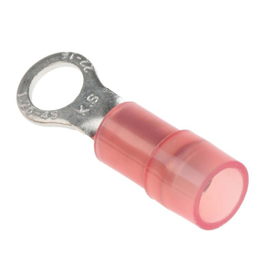 RS PRO Insulated Ring Terminal, M4 (