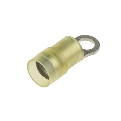 RS PRO Insulated Ring Terminal, M4 (