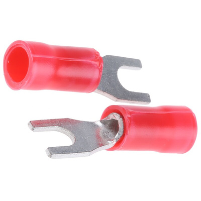 TE Connectivity, PLASTI-GRIP Crimp Spade Connector, 0.25mm² to 1.6mm², 22AWG to 16AWG, 3mm Stud Size