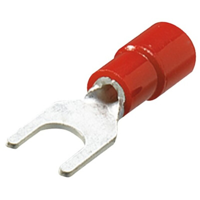 Nichifu, TMEV Insulated Crimp Spade Connector, 0.3mm² to 1.6mm², 22AWG to 16AWG, 