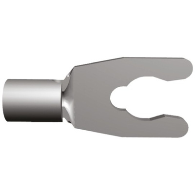 TE Connectivity, 531 Uninsulated Crimp Spade Connector, 0.26mm² to 1.65mm², 22AWG to 16AWG, M3.5 Stud Size