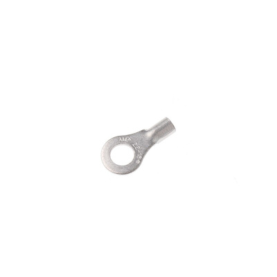 TE Connectivity, Solistrand Uninsulated Crimp Spade Connector, 0.26mm² to 1.65mm², 22AWG to 16AWG, M4 Stud Size