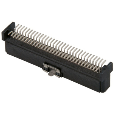 TE Connectivity, FH Male Backplane Connector, SMT Mount, 64 Way, 2 Row, 16mm Pitch, 800mA