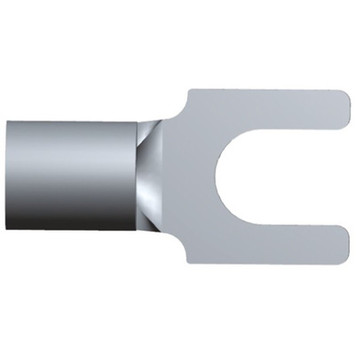 TE Connectivity, Solistrand Uninsulated Crimp Spade Connector, 0.26mm² to 1.65mm², 22AWG to 16AWG, M2.5 (