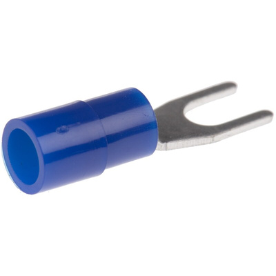 Phoenix Contact, C-FCI 2.5/M3.5 Insulated Crimp Spade Connector, 1.5mm² to 2.5mm², M3.5 Stud Size, Blue