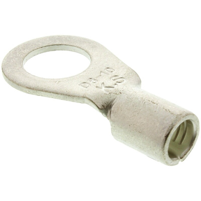 RS PRO Uninsulated Ring Terminal, 8.4mm Stud Size, 10mm² to 10mm² Wire Size