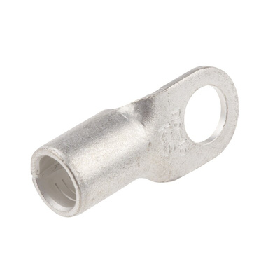 RS PRO Uninsulated Ring Terminal, 6.5mm Stud Size, 16mm² to 16mm² Wire Size