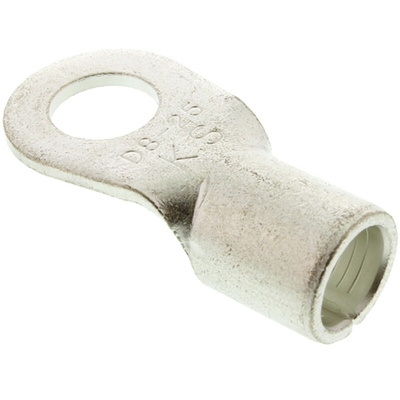 RS PRO Uninsulated Ring Terminal, 8.4mm Stud Size, 25mm² to 25mm² Wire Size