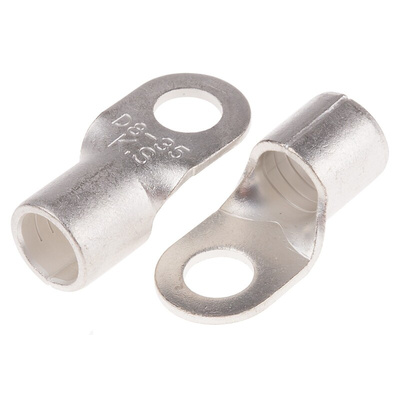 RS PRO Uninsulated Ring Terminal, 8.4mm Stud Size, 35mm² to 35mm² Wire Size
