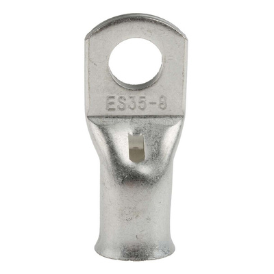RS PRO Uninsulated Ring Terminal, 8mm Stud Size to 35mm² Wire Size