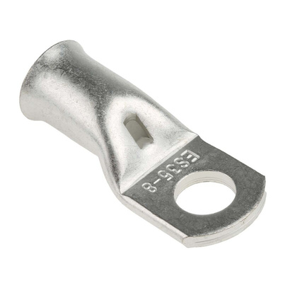 RS PRO Uninsulated Ring Terminal, 8mm Stud Size to 35mm² Wire Size