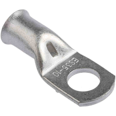 RS PRO Uninsulated Ring Terminal, 10mm Stud Size, 35mm² to 35mm² Wire Size