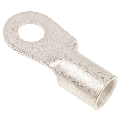 TE Connectivity, SOLISTRAND Uninsulated Crimp Ring Terminal, M10 Stud Size, 42.4mm² to 60.6mm² Wire Size