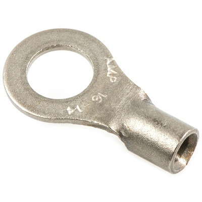 TE Connectivity, STRATO-THERM Uninsulated Ring Terminal, M5 Stud Size, 1mm² to 2.6mm² Wire Size