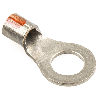 TE Connectivity, STRATO-THERM Uninsulated Ring Terminal, M5 Stud Size, 1mm² to 2.6mm² Wire Size