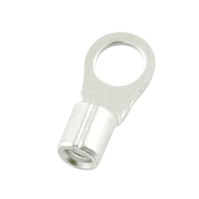 RS PRO Uninsulated Ring Terminal, 3.2mm Stud Size, 1.5mm² to 2.5mm² Wire Size