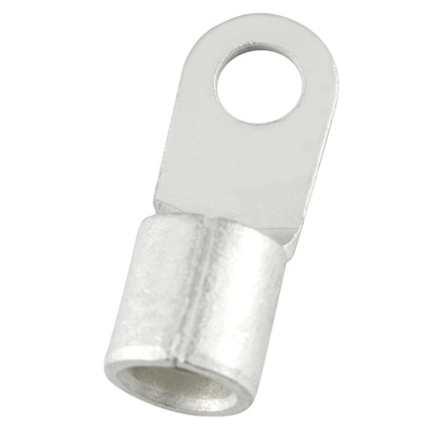 RS PRO Uninsulated Ring Terminal, 6.4mm Stud Size to 22mm² Wire Size