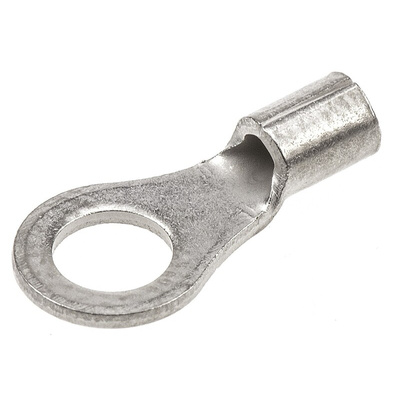 TE Connectivity, STRATO-THERM Uninsulated Ring Terminal, M4 Stud Size, 0.26mm² to 1.65mm² Wire Size