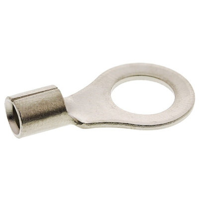 TE Connectivity, STRATO-THERM Uninsulated Ring Terminal, M8 Stud Size, 2.6mm² to 6.6mm² Wire Size