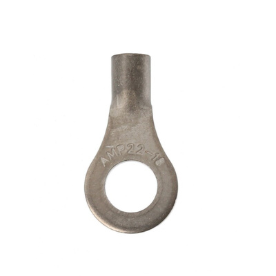 TE Connectivity, STRATO-THERM Uninsulated Ring Terminal, M4 Stud Size, 0.26mm² to 1.65mm² Wire Size